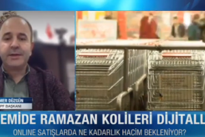 TPF Başkanı Ömer Düzgün: “Ramazan kolisi için online sipariş verilebiliyor”