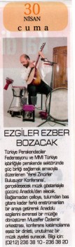 Ezgiler Ezber Bozacak