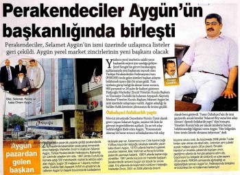 Perakendeciler Aygün’ün Başkanlığında Birleşti