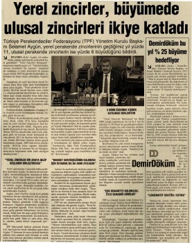 Yerel Zincirler, Büyümede Ulusal Zincirleri İkiye Katladı.