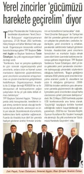 Yerel Zincirler ‘ Gücümüzü Harekete Geçirelim’ Diyor.