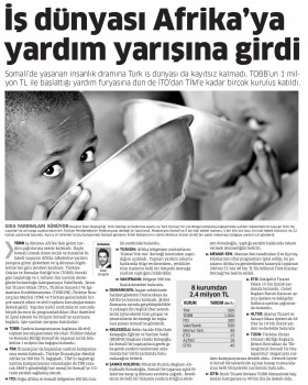 İş Dünyası Afrika’ya Yardım Yarışına Girdi