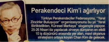 Perakendeci Kim’i ağırlıyor