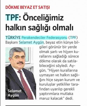 TPF: Önceliğimiz halkın sağlığı olmalı