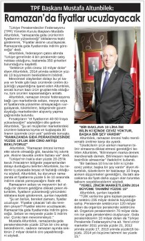 “Ramazan’da fiyatlar ucuzlayacak”