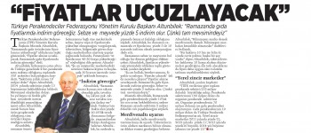 Fiyatlar ucuzlayacak