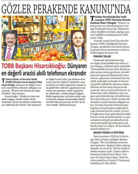 TOBB Başkanı…