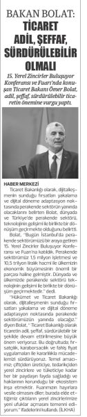 Ticaret adil, şeffaf…
