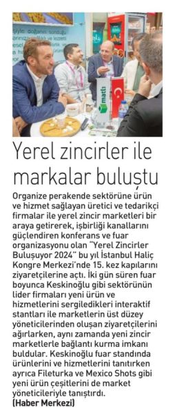 yerel zincirlerle markalar