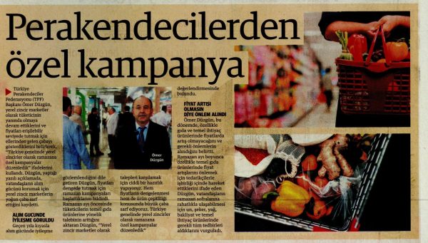 Perakendecilerden Özel Kampanya