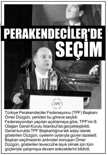 Perakendecilerde Seçim