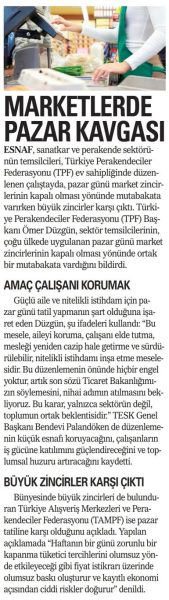 Marketlerde pazar kavgası