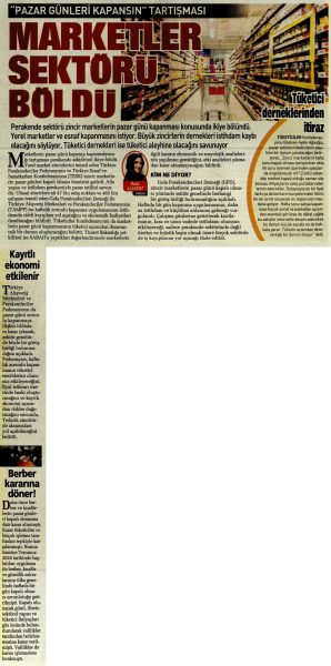 Marketler sektörü böldü