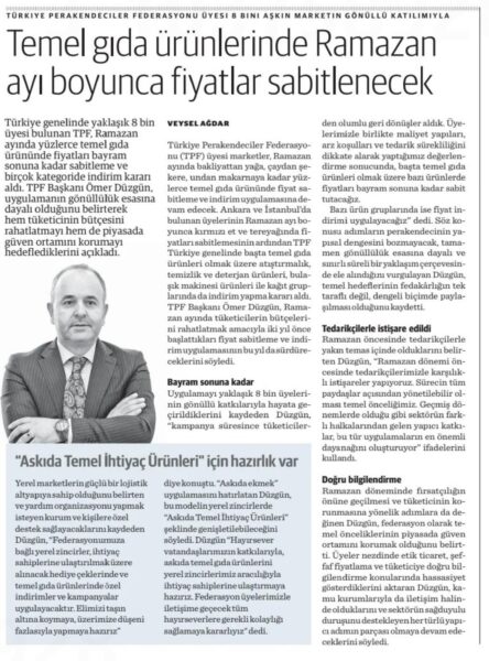 Ramazan hazırlığı